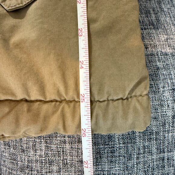 Rue21 Tan Hooded Faux Fur Lined Jacket Parka Women’s Medium - Picture 3 of 10